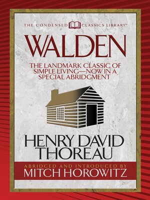 cover image of Walden (Condensed Classics)